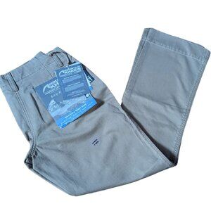 Mountain Khakis Womens Teton Twill 100% Cotton Khakis Hiking Pants Size 4 Reg